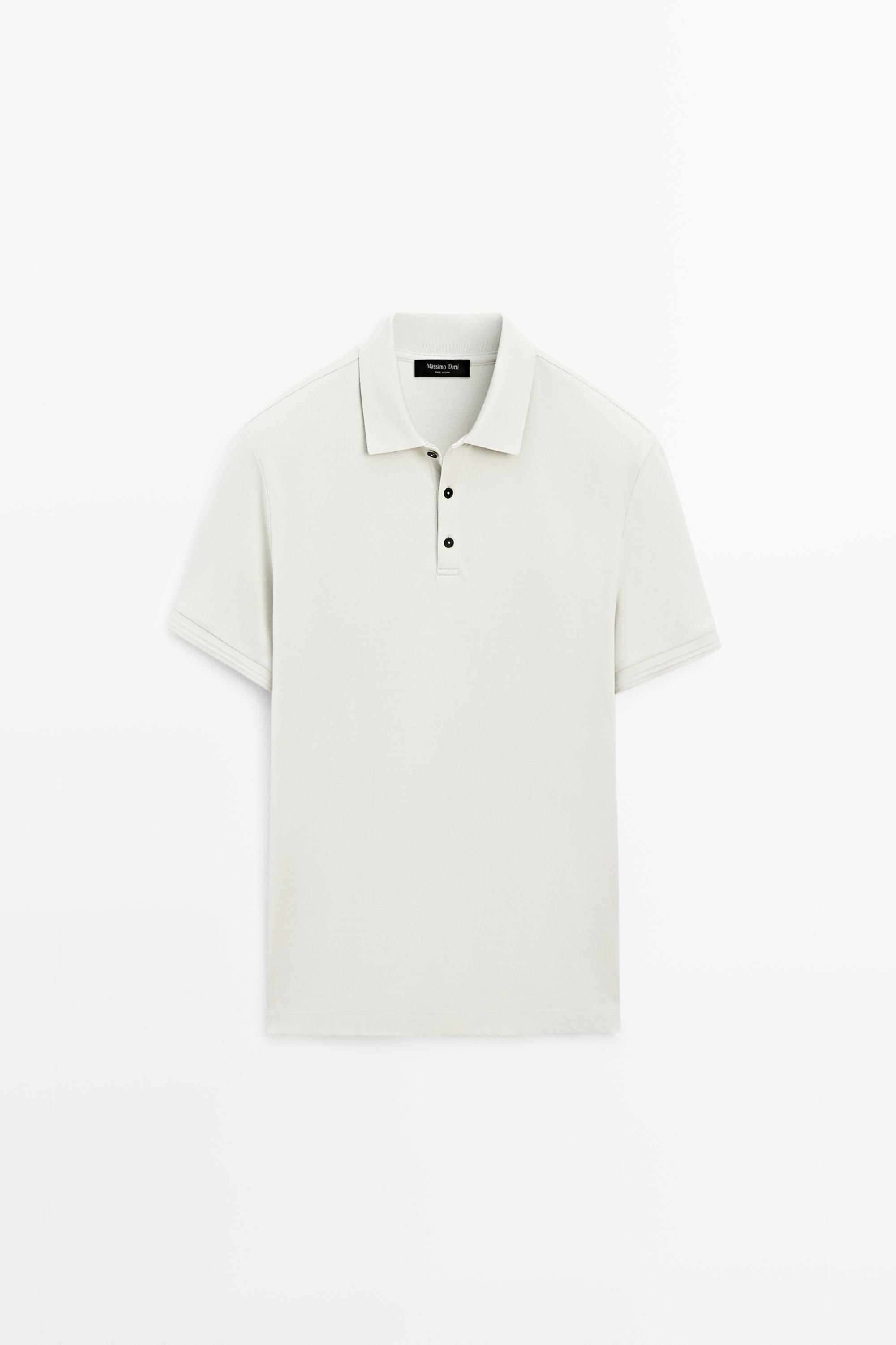 100% cotton short sleeve polo shirt